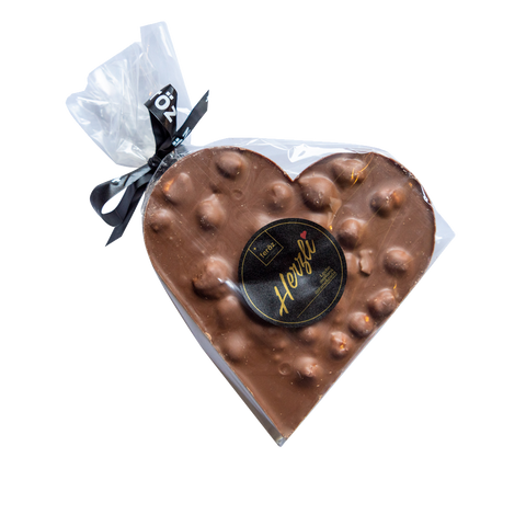 Corazón Leche Avellanas