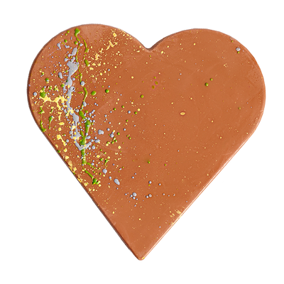 Corazón Caramelo-Avellana "Día del Amor" - 175 g.