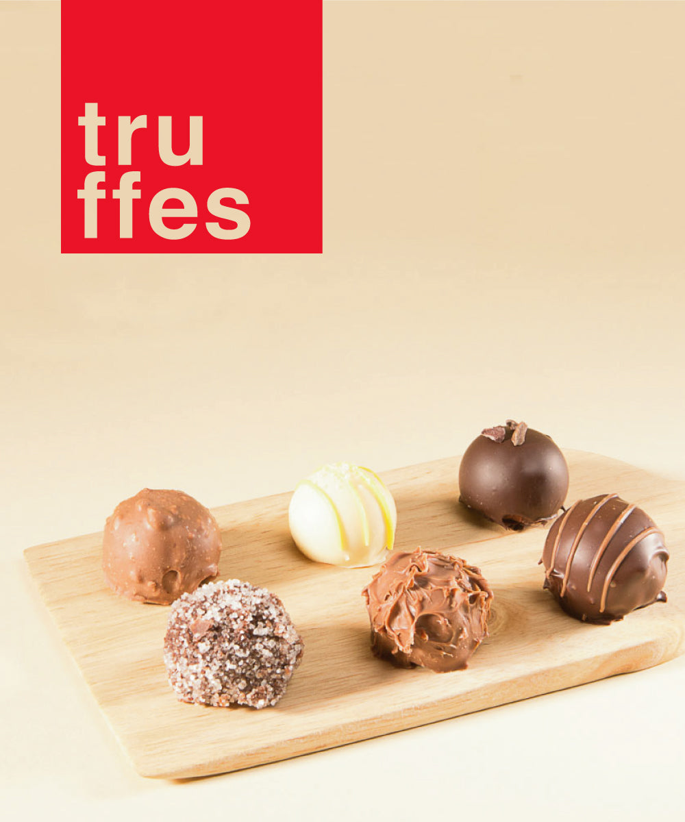 trufas de chocolate