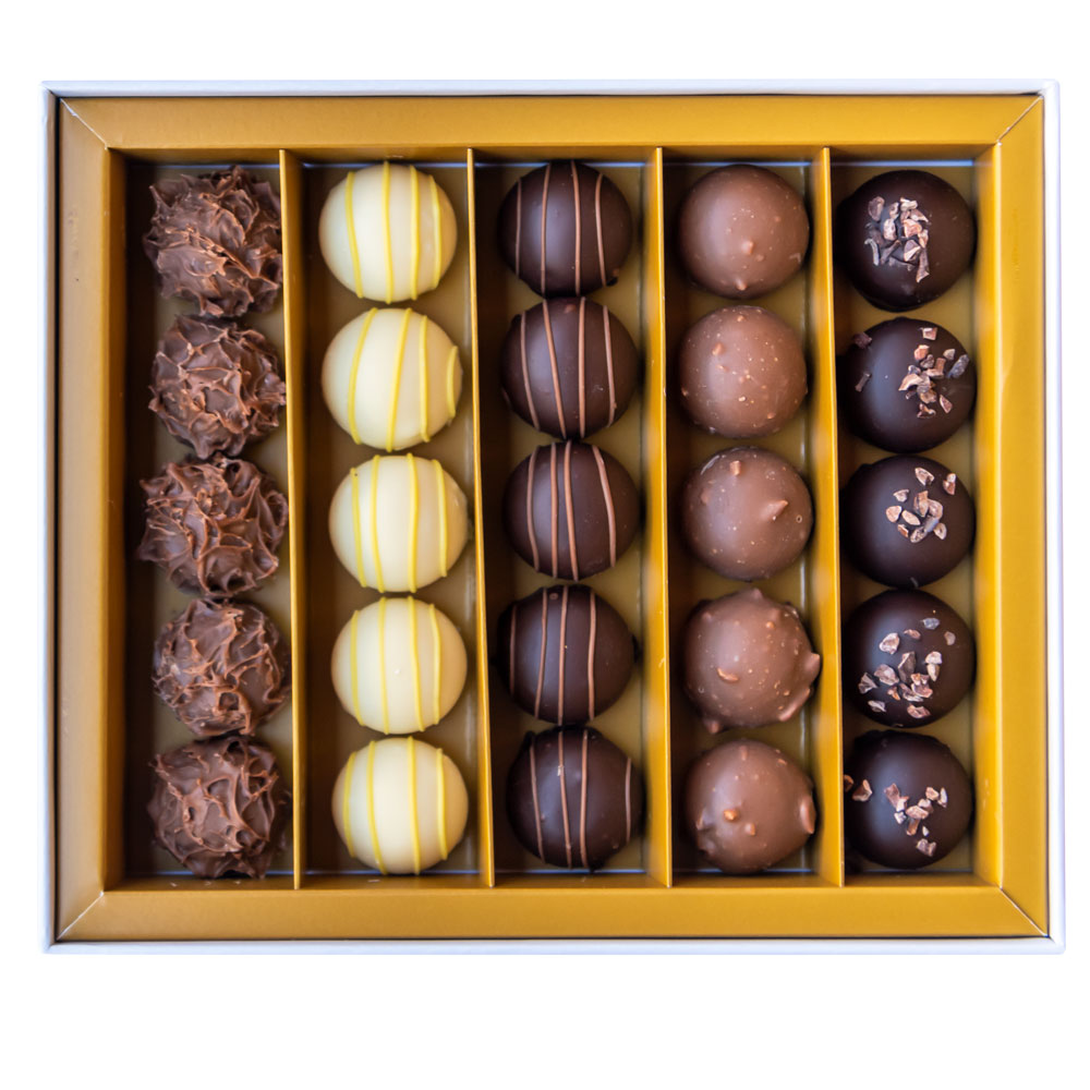 Caja 25 Trufas - 300 g.