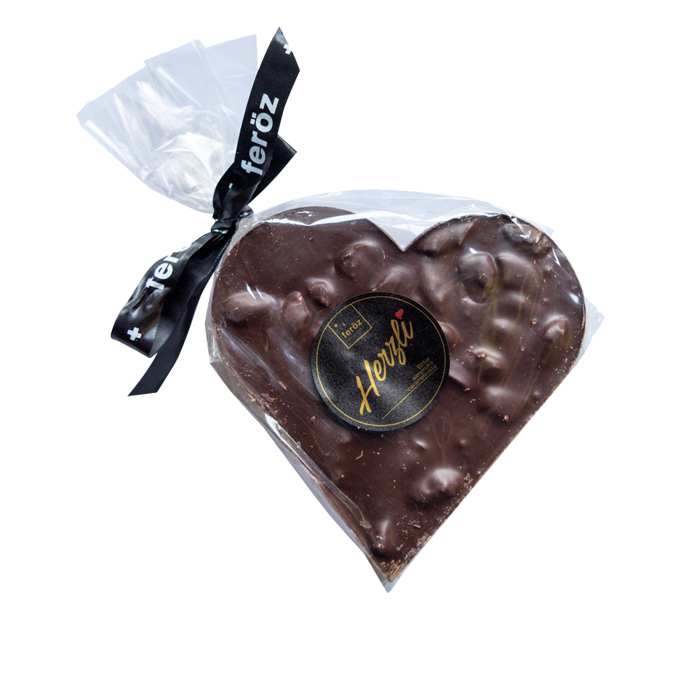 Corazón Bitter Almendra - 150 g.