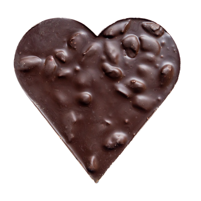 Corazón Bitter Almendra - 150 g.