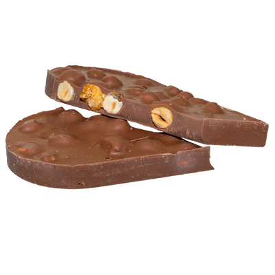 Corazón Leche Avellana - 150 g.