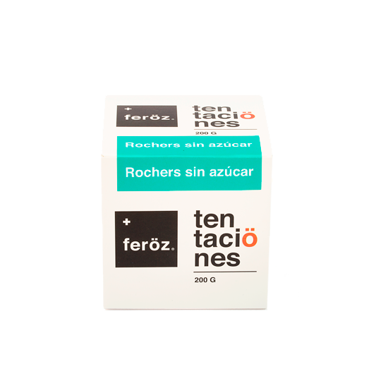 Caja Rochers sin azúcar - 200 g.