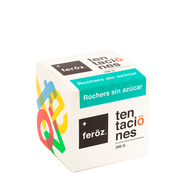 Caja Rochers sin azúcar - 200 g.