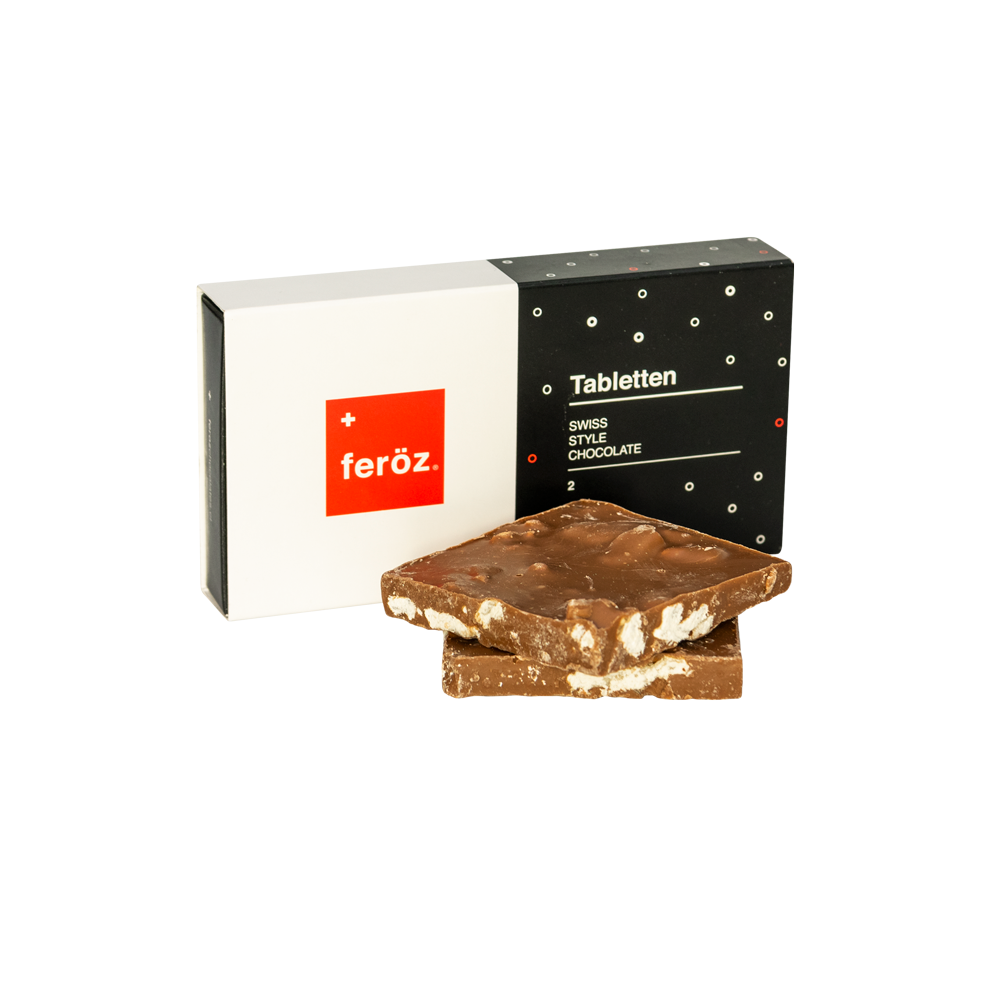 Tabletten Nuez - 60 g.